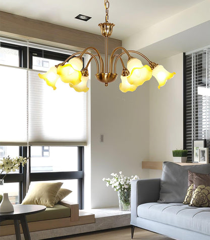 Morning Glory Ceiling fixture Chandelier