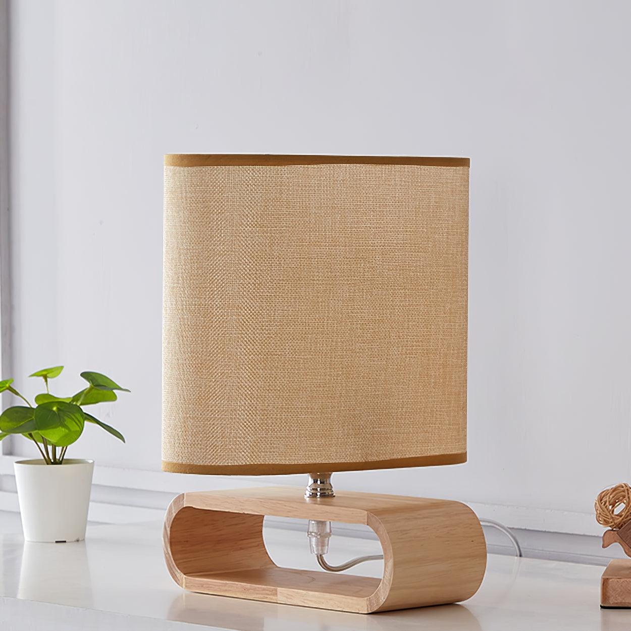 Moti Wood Accent lamp Table Lamp