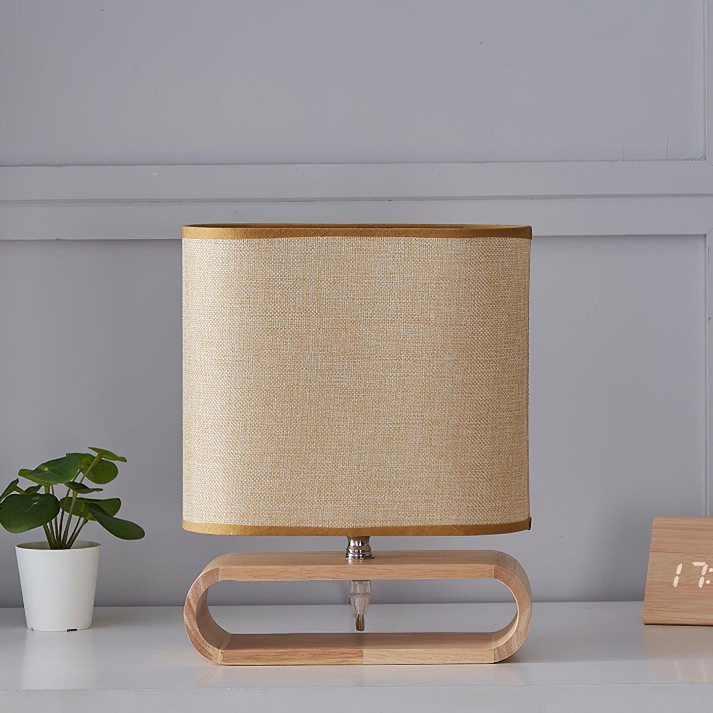 Moti Wood Accent lamp Table Lamp