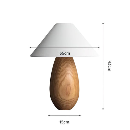 Mountain Wood Reading light Table Lamp