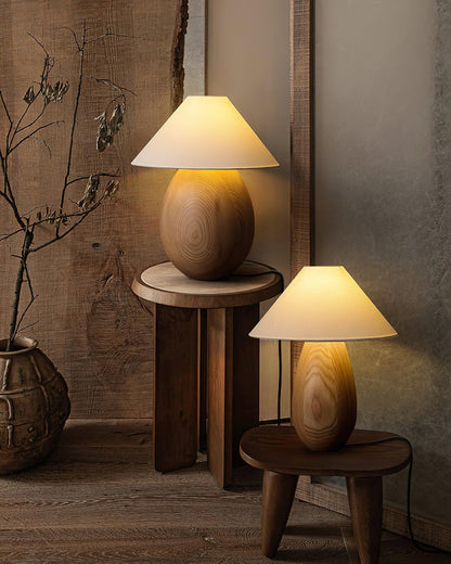 Mountain Wood Reading light Table Lamp