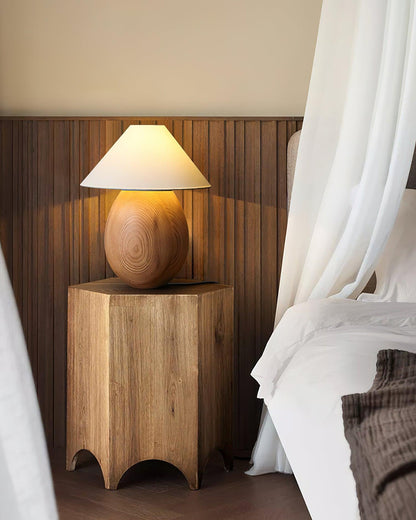 Mountain Wood Reading light Table Lamp