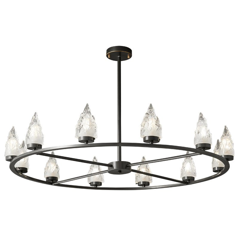 Mountain Peak Candelabrum Chandelier