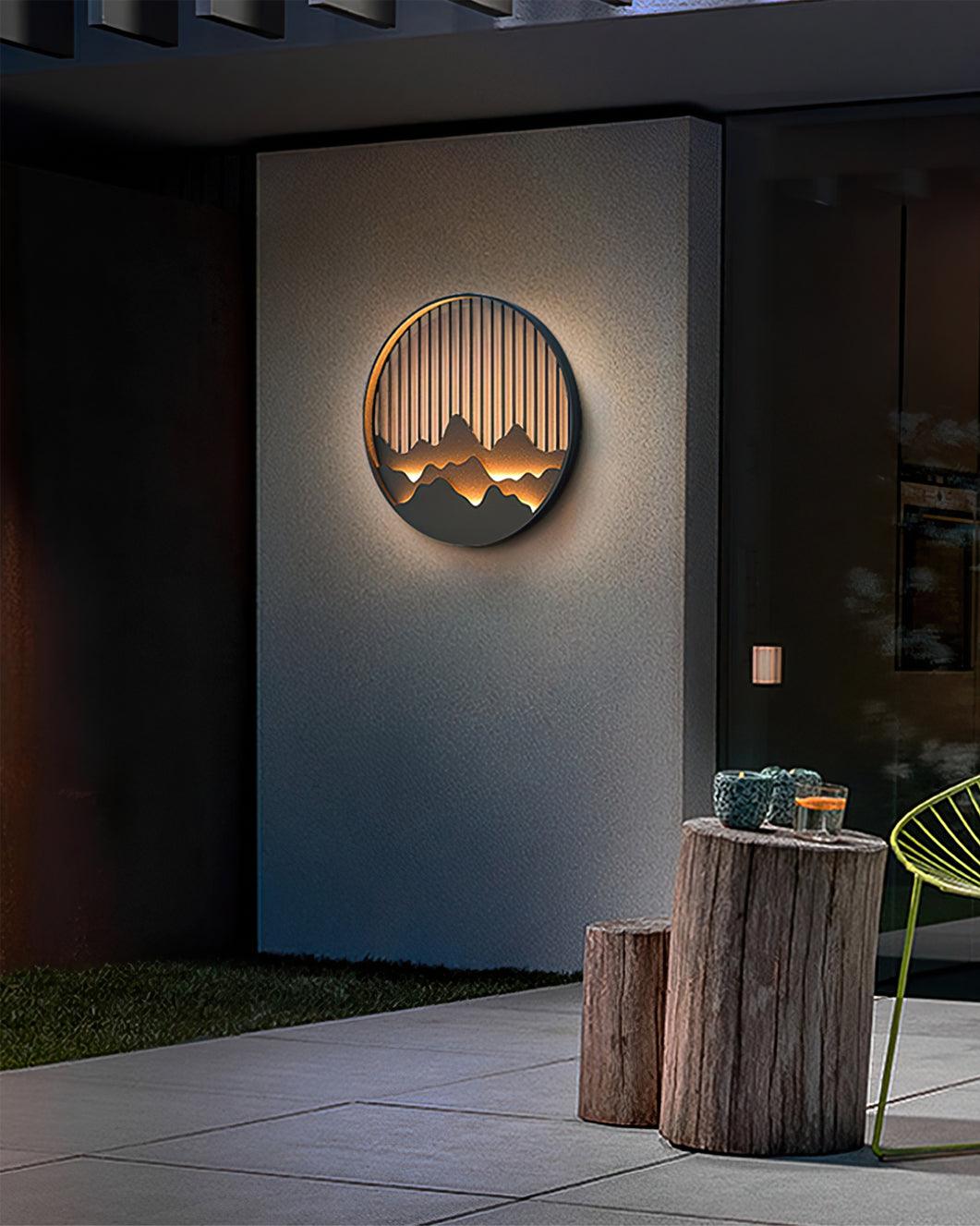 Mountain Outdoor Lamp bracket Wall Lamp