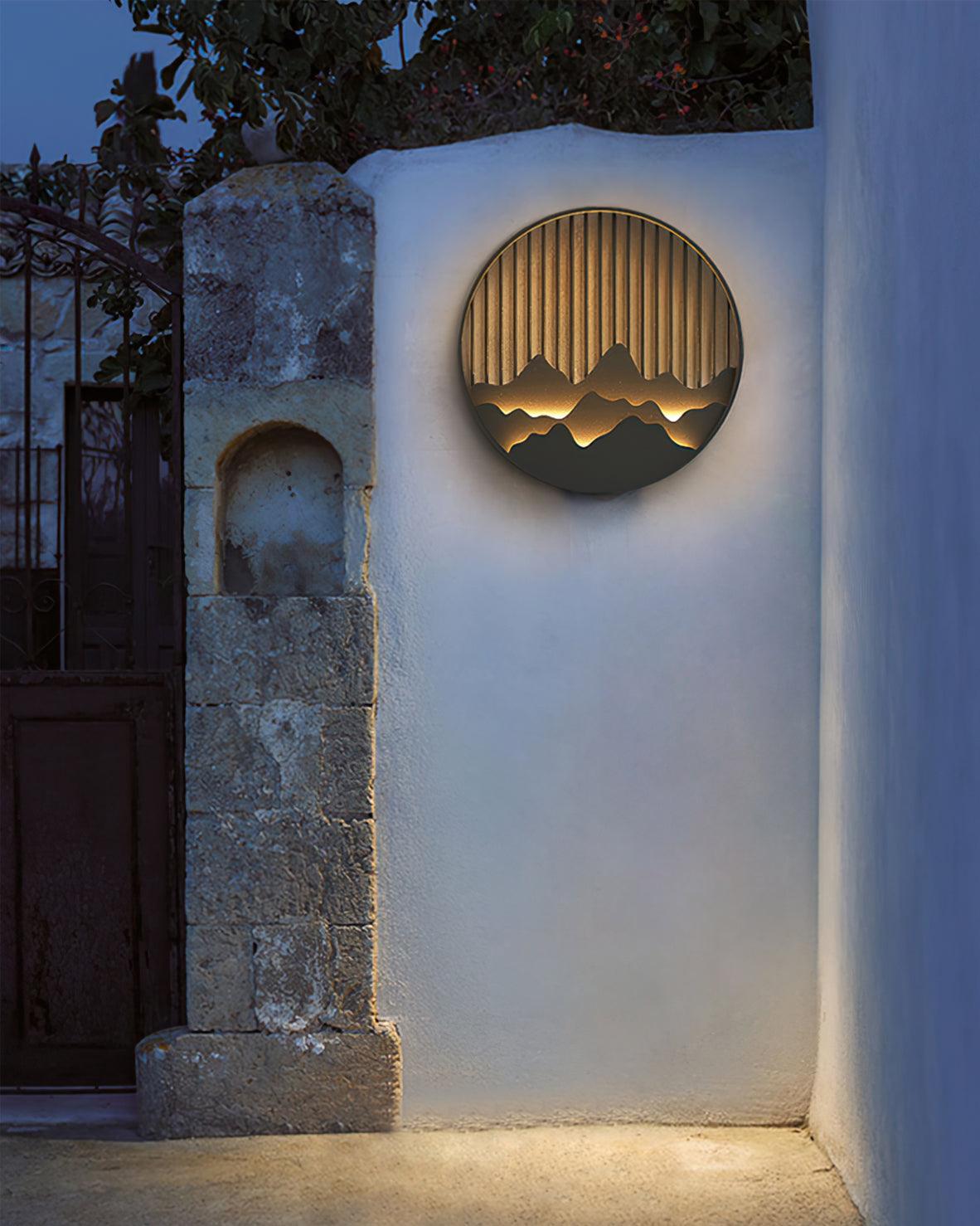 Mountain Outdoor Lamp bracket Wall Lamp