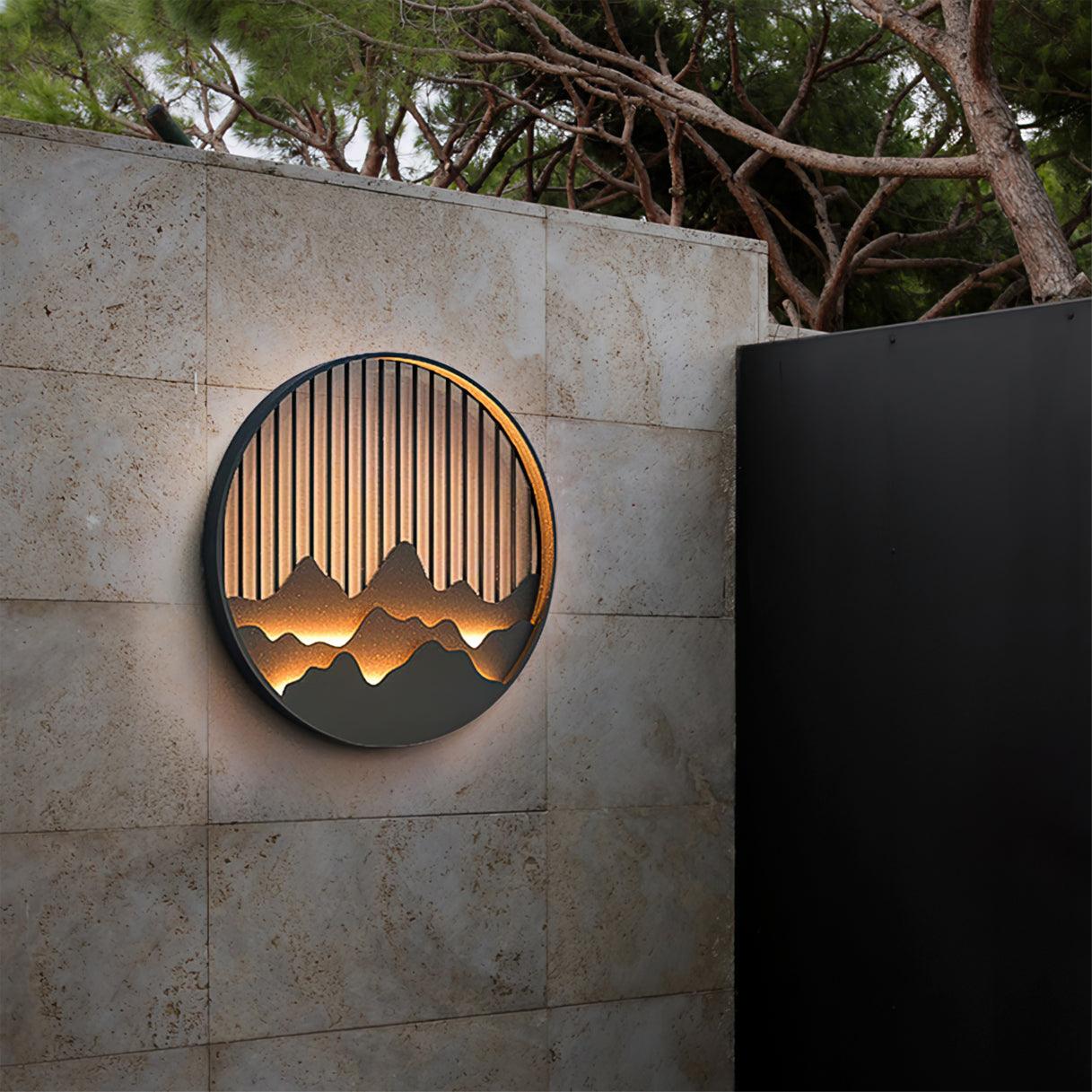 Mountain Outdoor Lamp bracket Wall Lamp