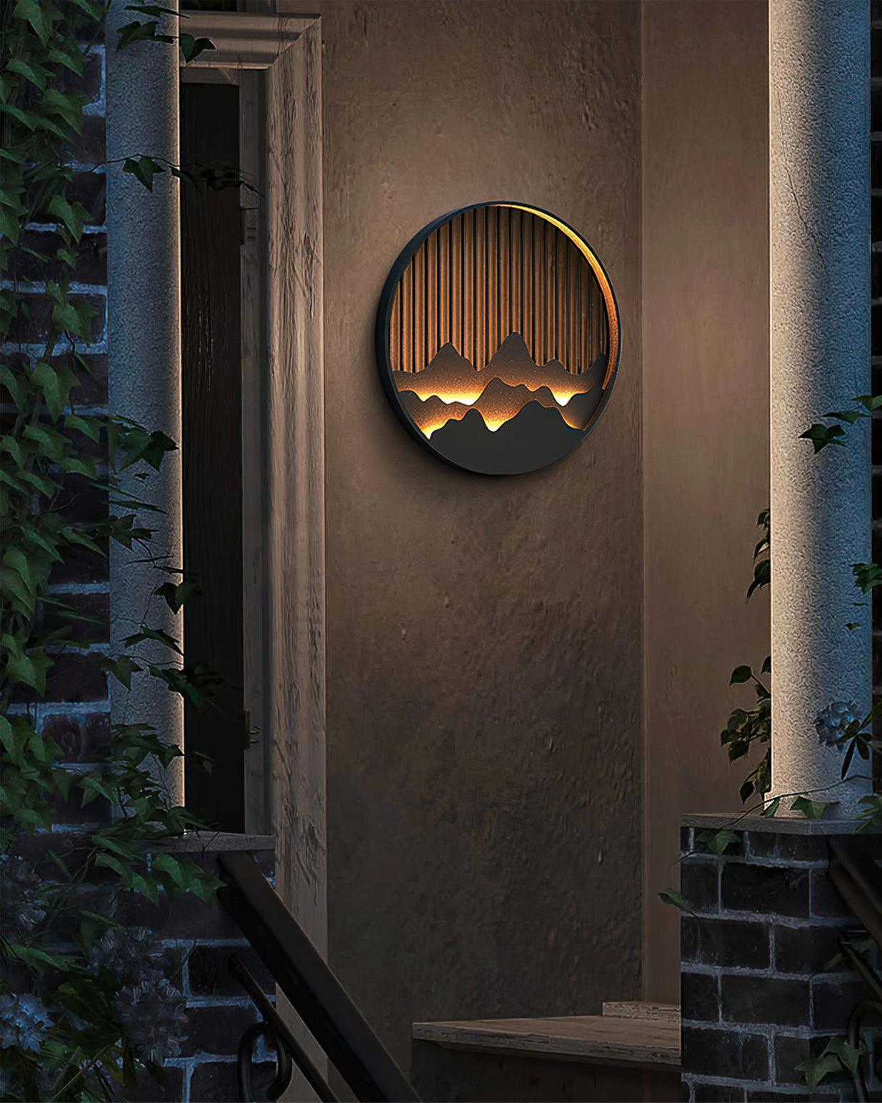 Mountain Outdoor Lamp bracket Wall Lamp