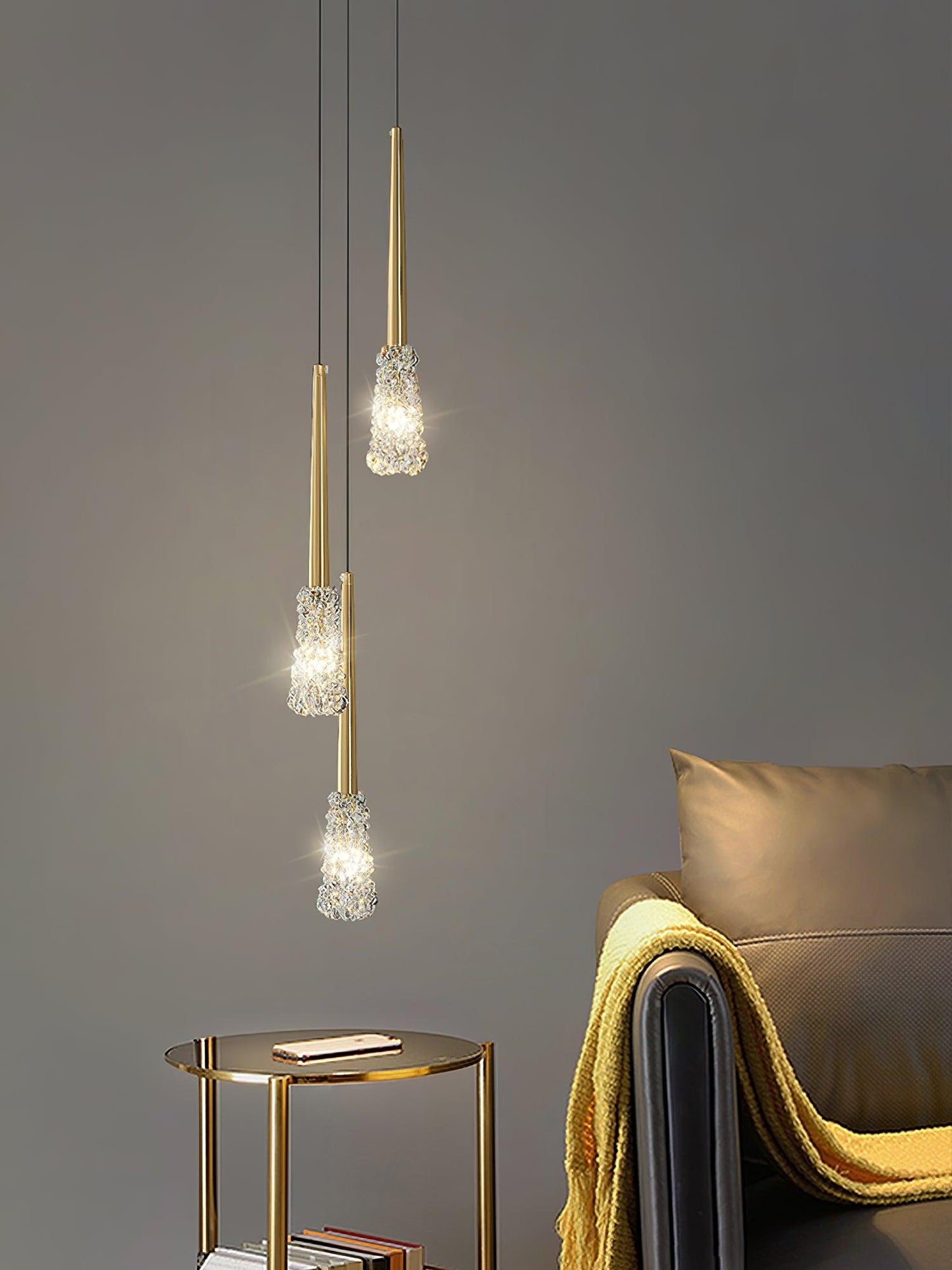 Mozzi Crystal Hanging light Pendant Light