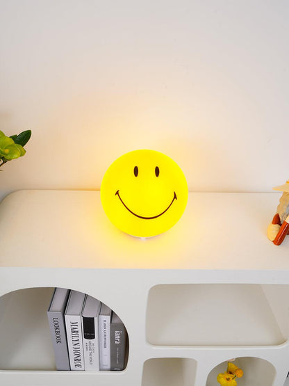 Smiling Rechargeable Built-in Battery Portable lamp Table Lamp