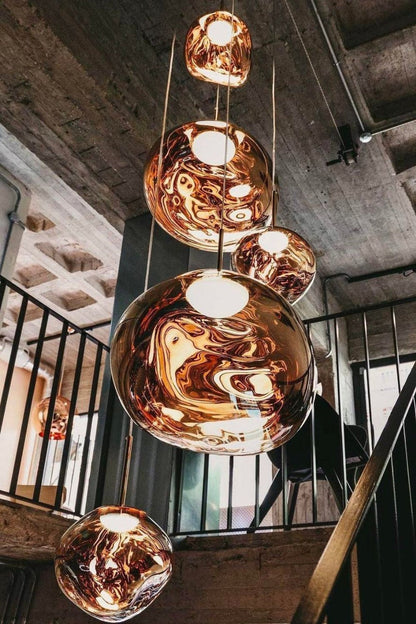 Multi Lava Round Houselight Pendant Lamp