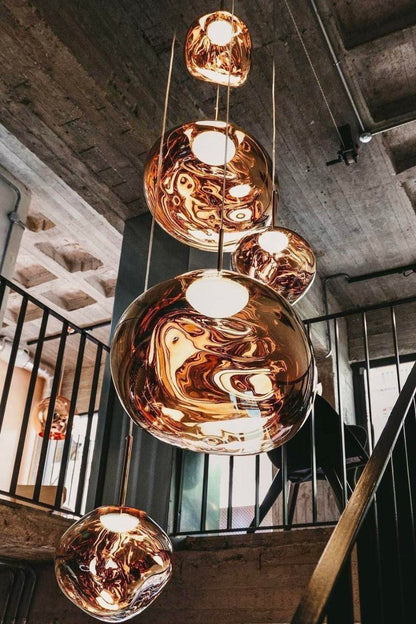 Multi Lava Round Houselight Pendant Lamp
