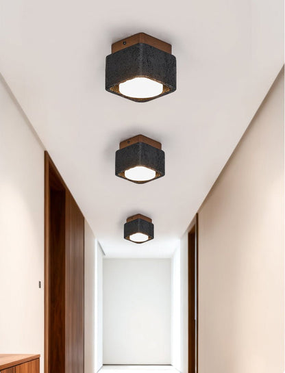 Multi Spot Square Ceiling Lamp