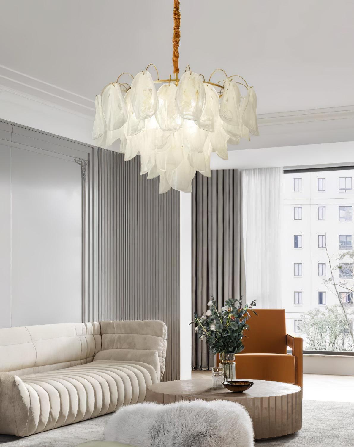 Multi Tier Cloud Glass Houselight Pendant Light