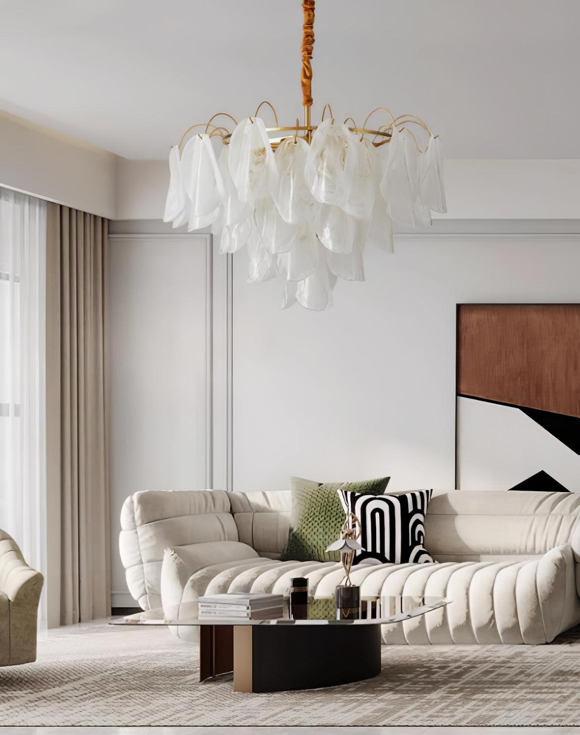 Multi Tier Cloud Glass Houselight Pendant Light