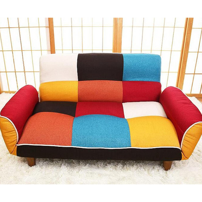 Multicolor Adjustable Loveseat Sofa