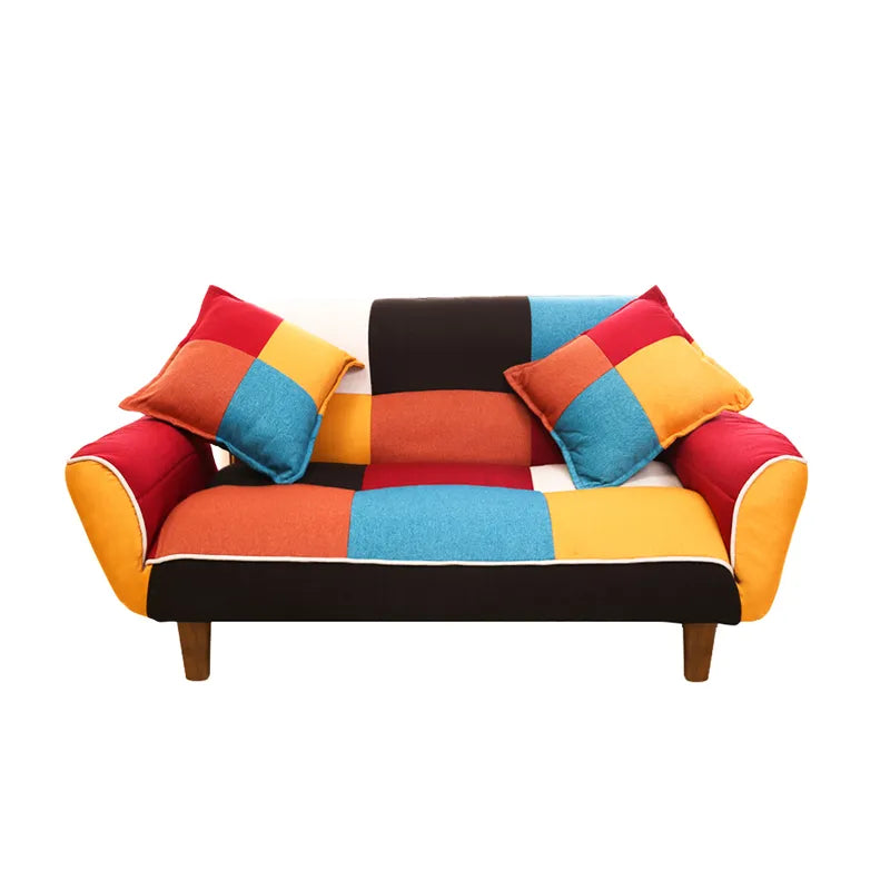 Multicolor Adjustable Loveseat Sofa