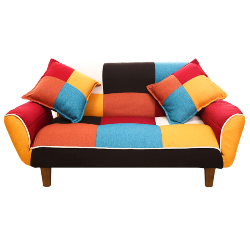 Multicolor Adjustable Loveseat Sofa