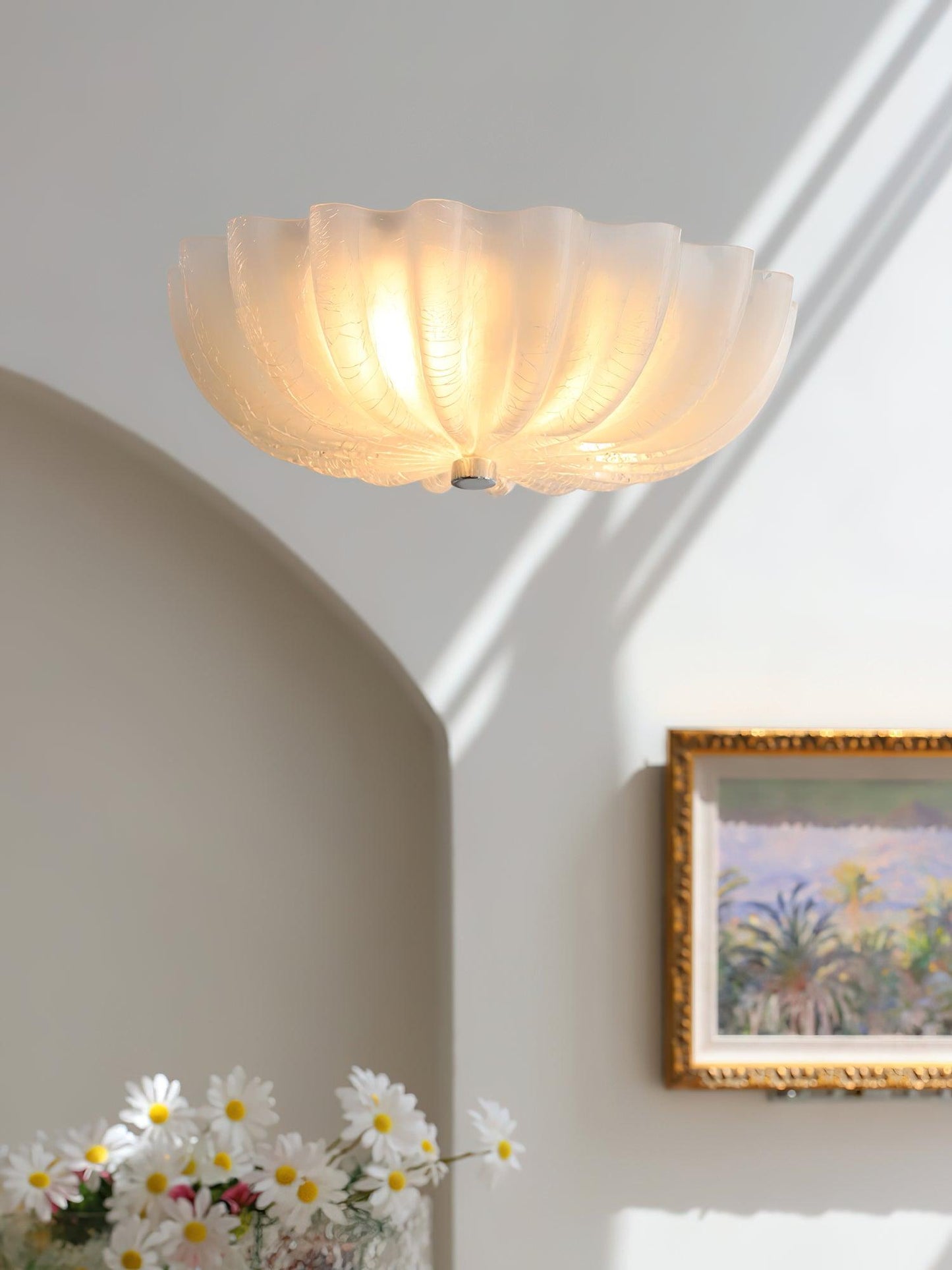 Murano Glass Flush Flush mount light Ceiling Light