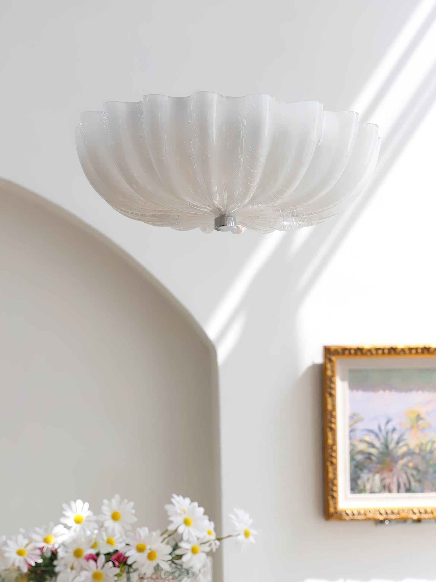 Murano Glass Flush Flush mount light Ceiling Light