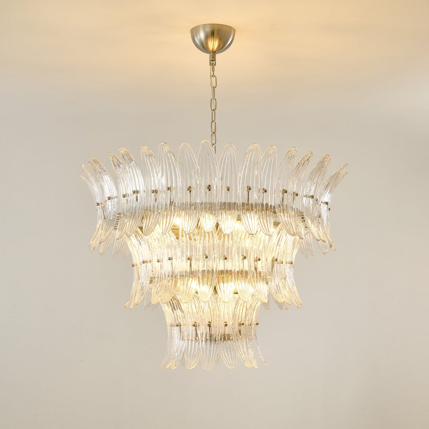 Murano Palmette Ceiling fixture Chandelier