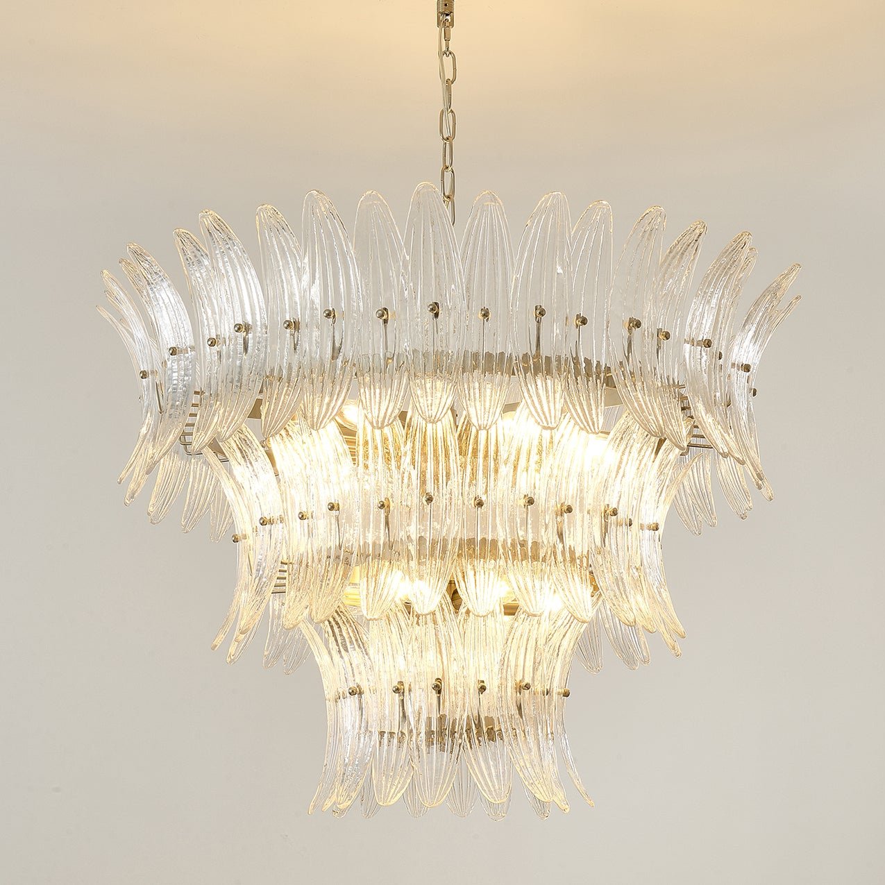 Murano Palmette Ceiling fixture Chandelier