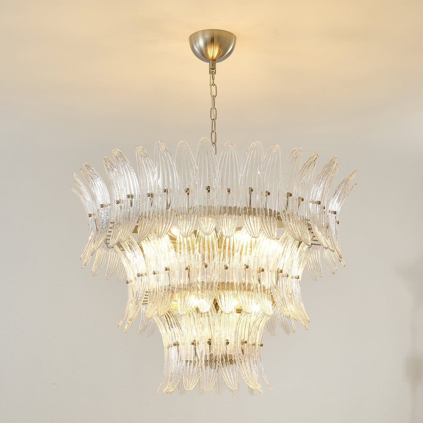 Murano Palmette Ceiling fixture Chandelier