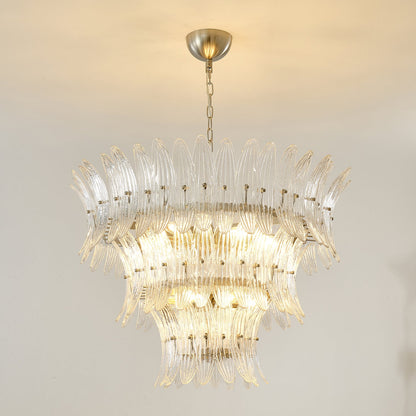 Murano Palmette Ceiling fixture Chandelier