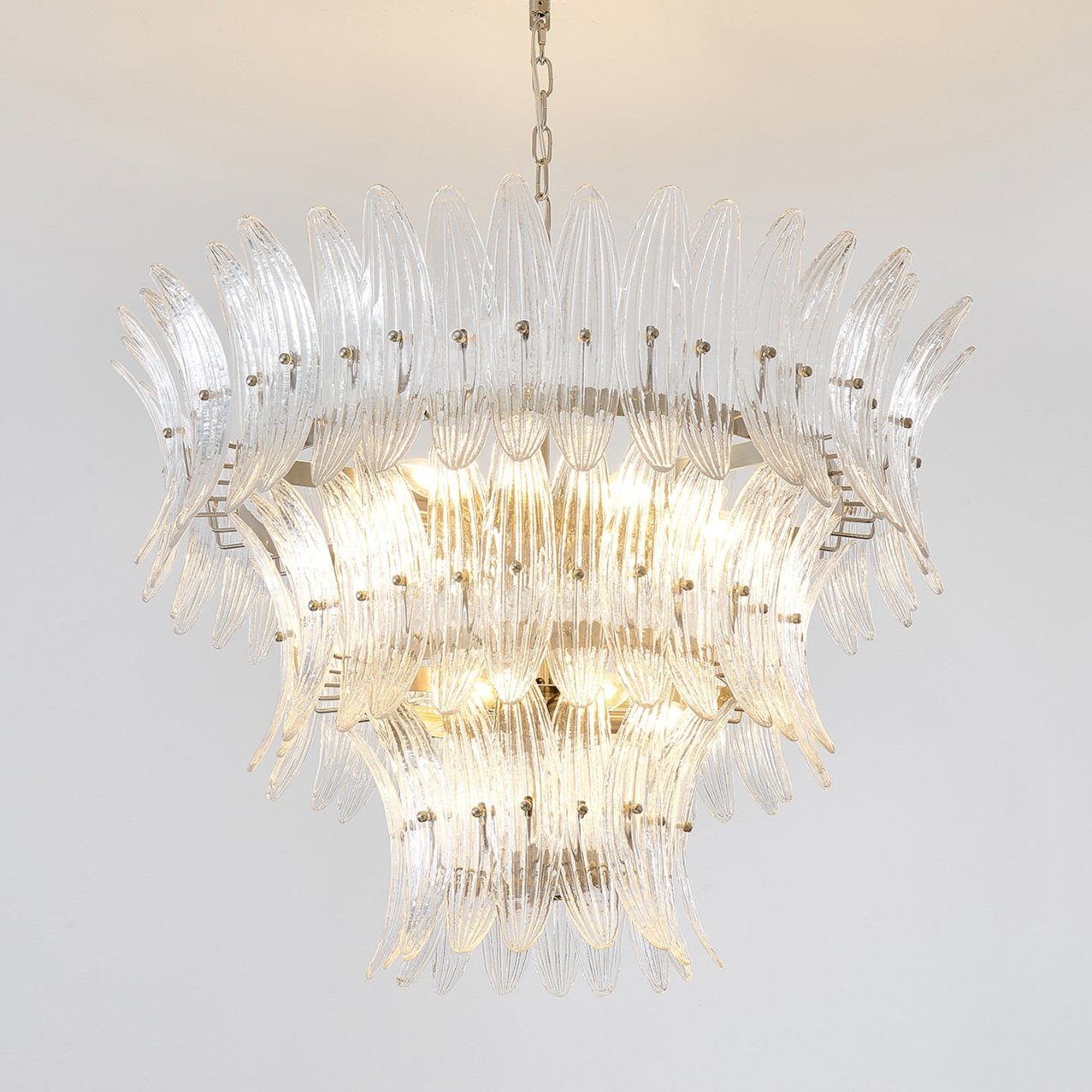 Murano Palmette Ceiling fixture Chandelier