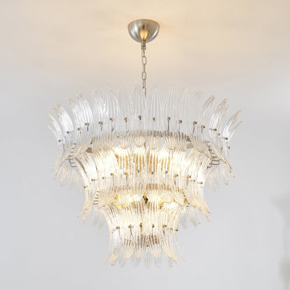 Murano Palmette Ceiling fixture Chandelier