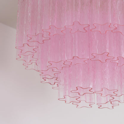 Murano Pink Glass Ceiling light Ceiling Light