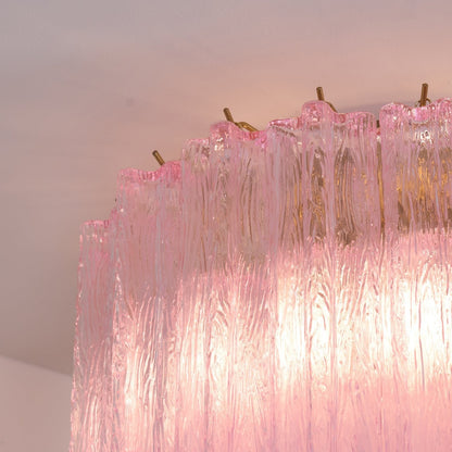 Murano Pink Glass Ceiling light Ceiling Light