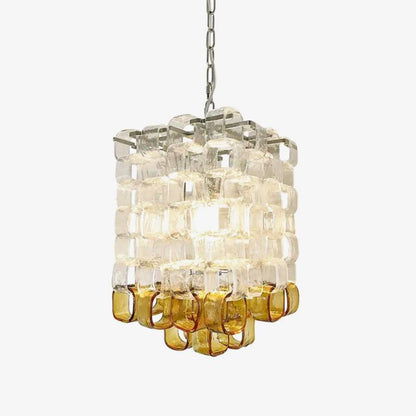 Murano Poliarte Interlocking Electrolier Chandelier