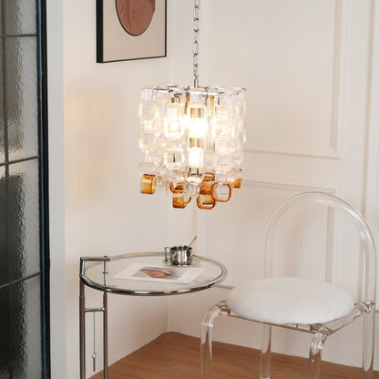 Murano Poliarte Interlocking Electrolier Chandelier