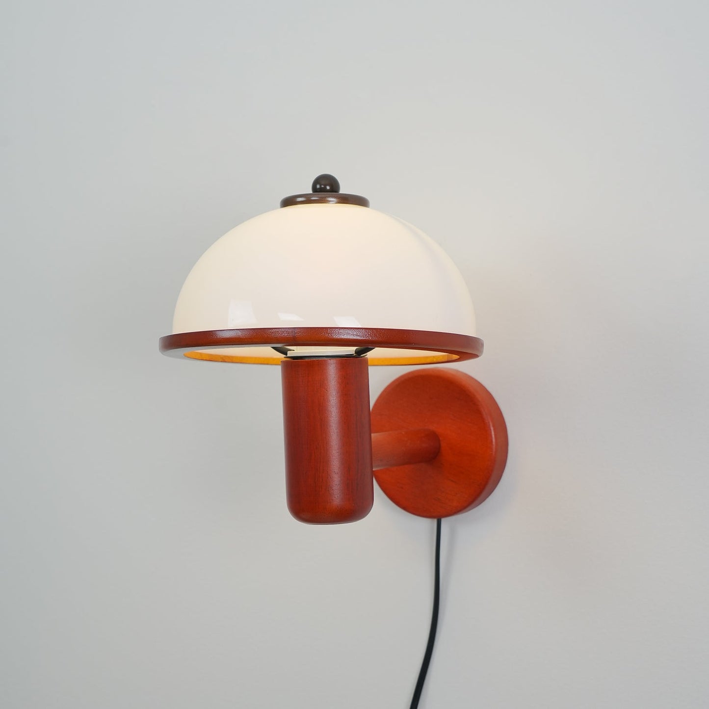 Mushroom Wood Lamp bracket Wall Lamp