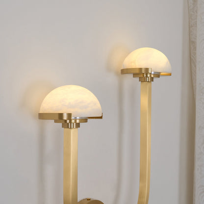 Mushroom Alabaster Wall light fixture Wall Lamp