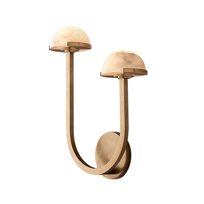 Mushroom Alabaster Wall light fixture Wall Lamp