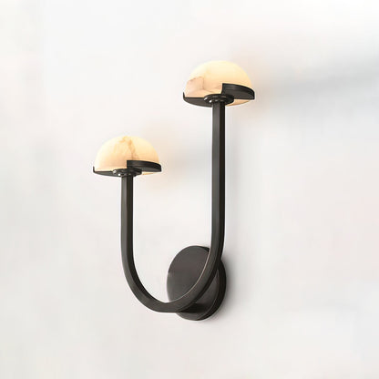 Mushroom Alabaster Wall light fixture Wall Lamp