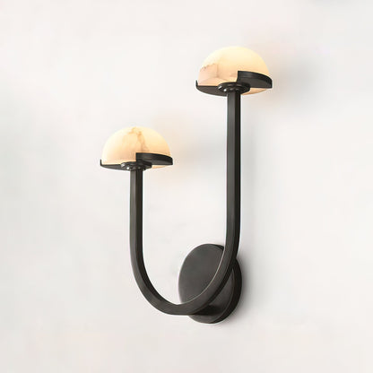 Mushroom Alabaster Wall light fixture Wall Lamp