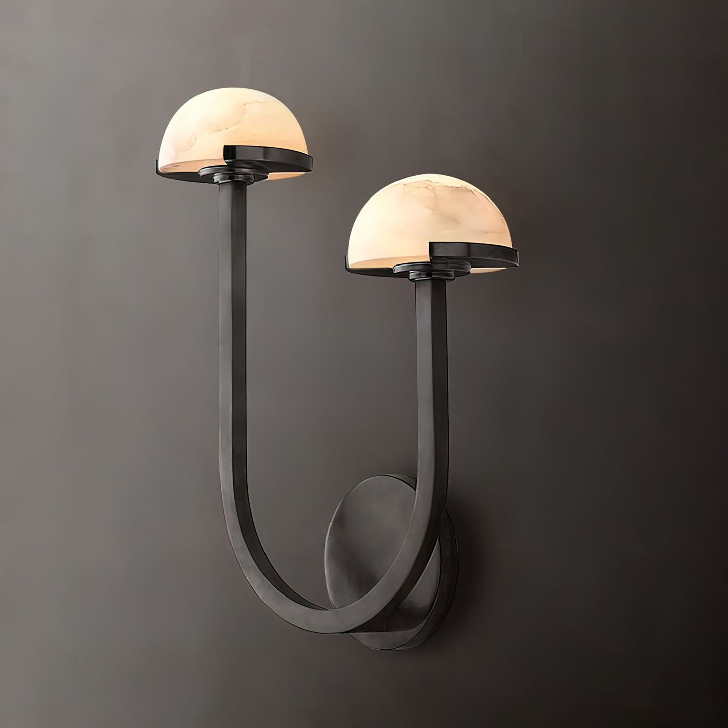 Mushroom Alabaster Wall light fixture Wall Lamp