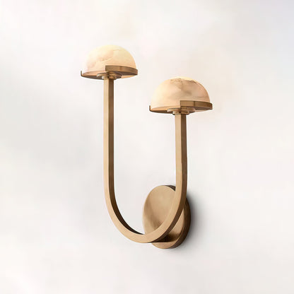 Mushroom Alabaster Wall light fixture Wall Lamp