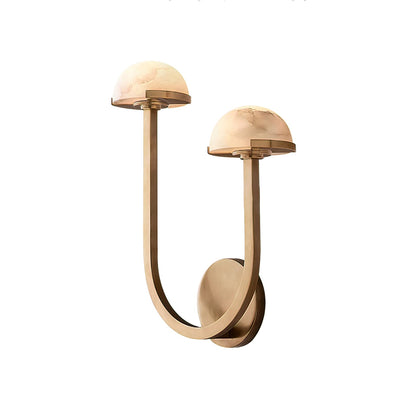 Mushroom Alabaster Wall light fixture Wall Lamp