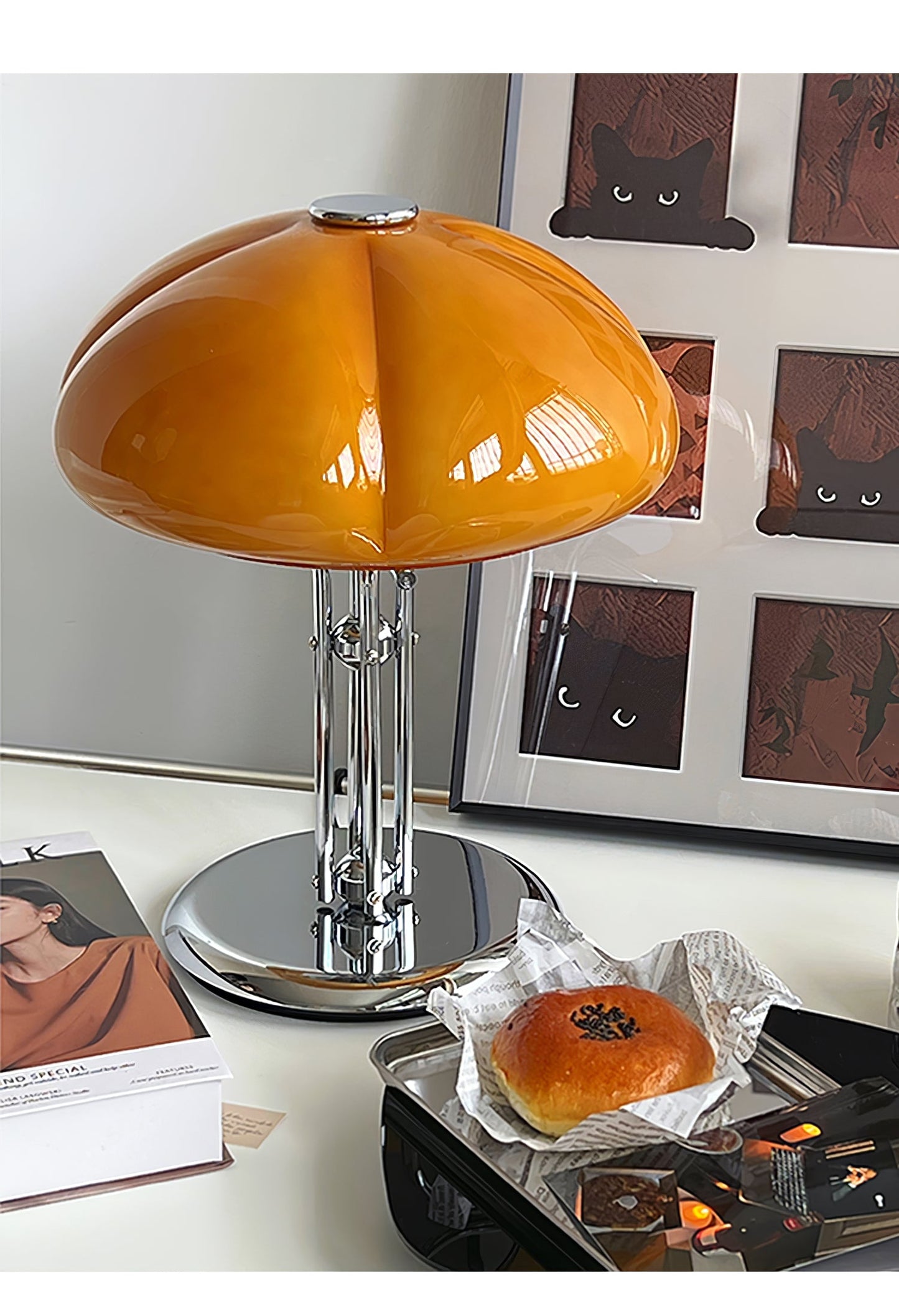 Mushroom Bauhaus Task lamp Table Lamp