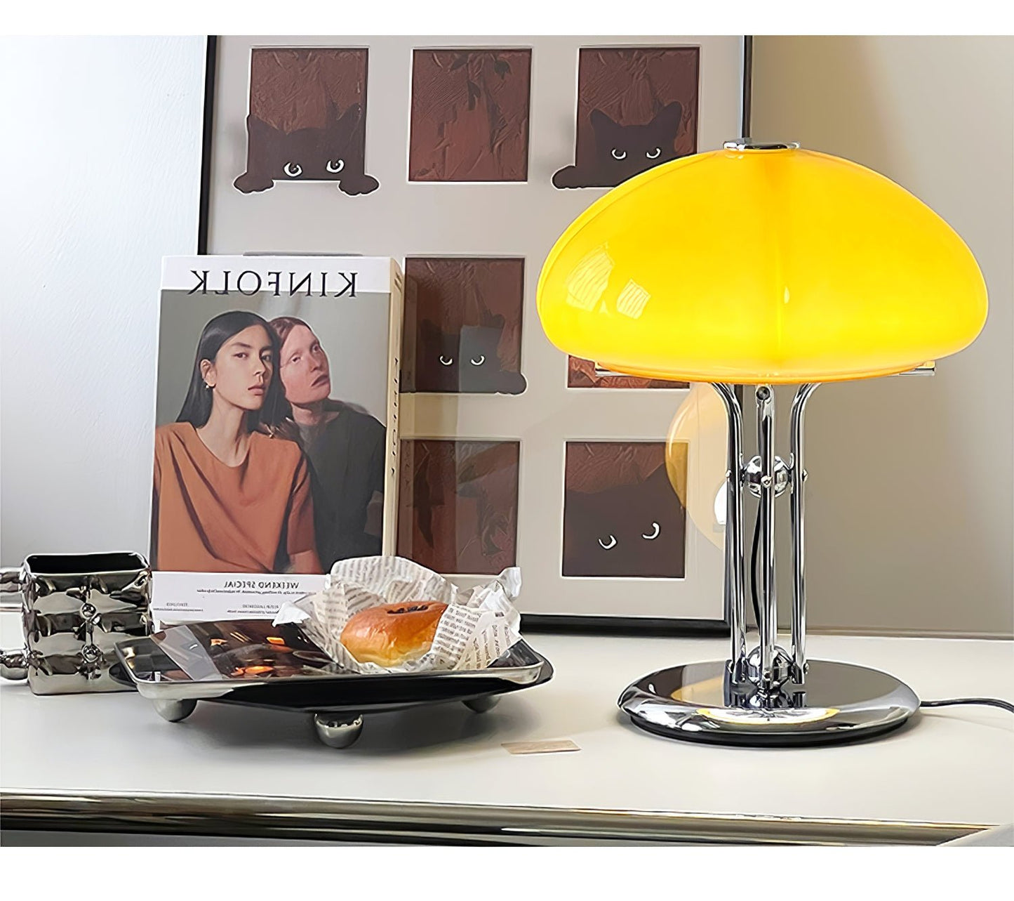 Mushroom Bauhaus Task lamp Table Lamp