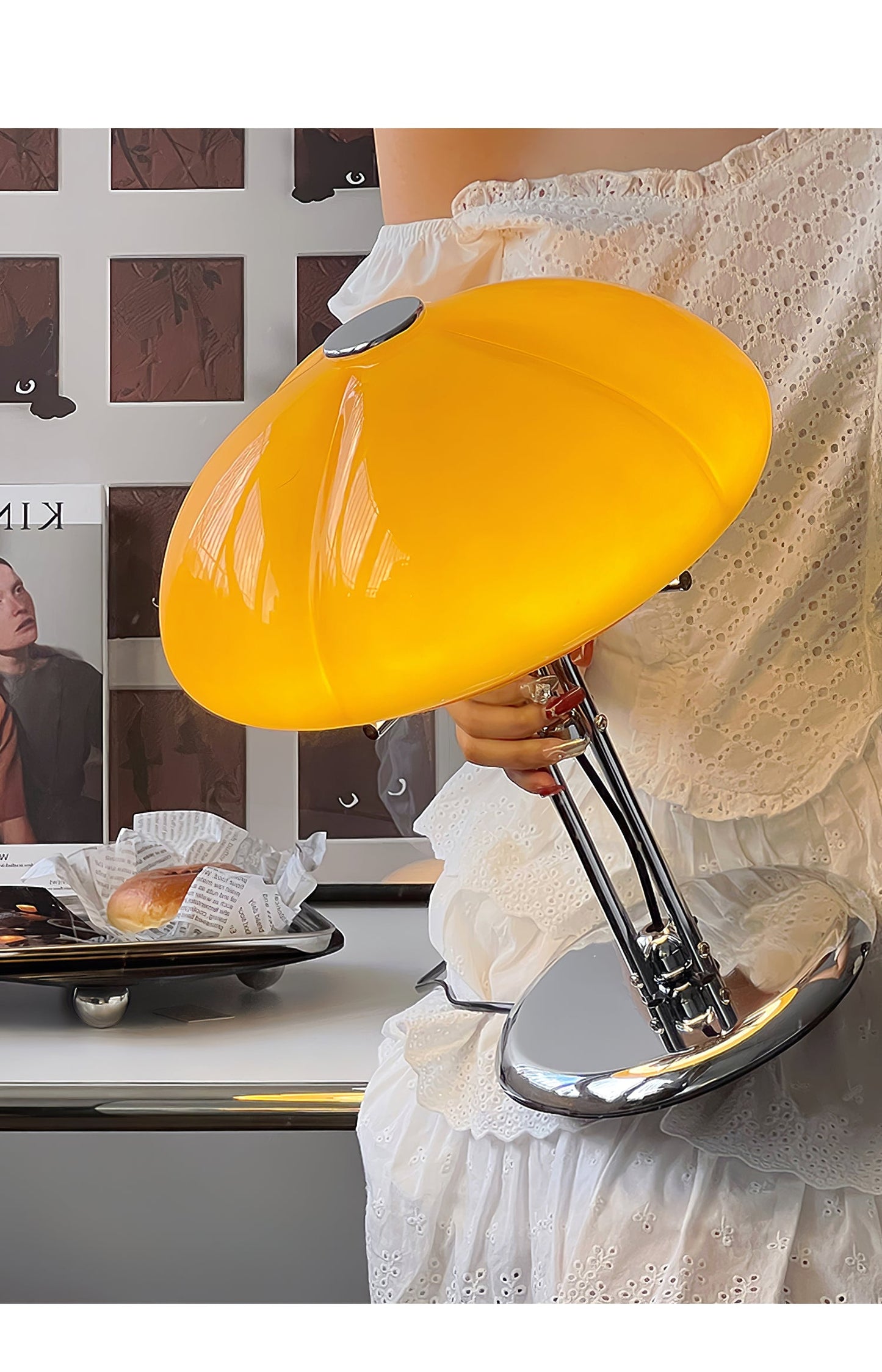 Mushroom Bauhaus Task lamp Table Lamp