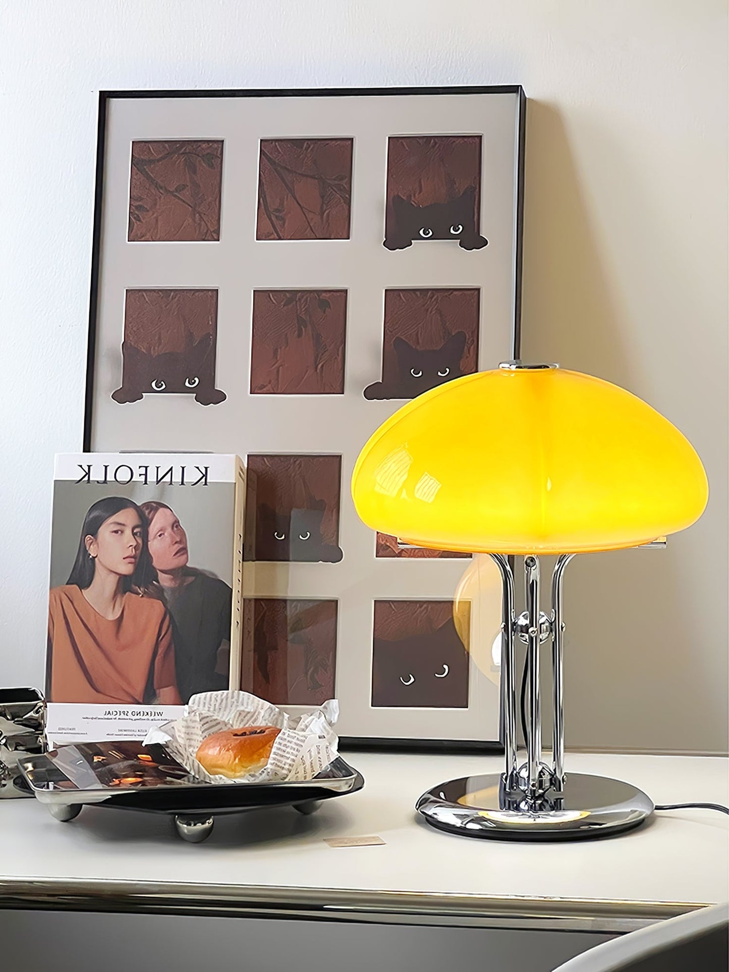 Mushroom Bauhaus Task lamp Table Lamp