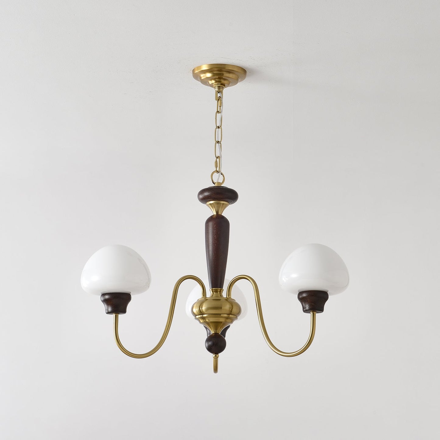 Mushroom Cap Gasolier Chandelier