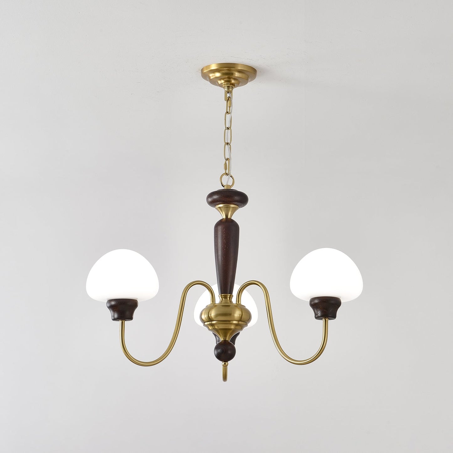 Mushroom Cap Gasolier Chandelier