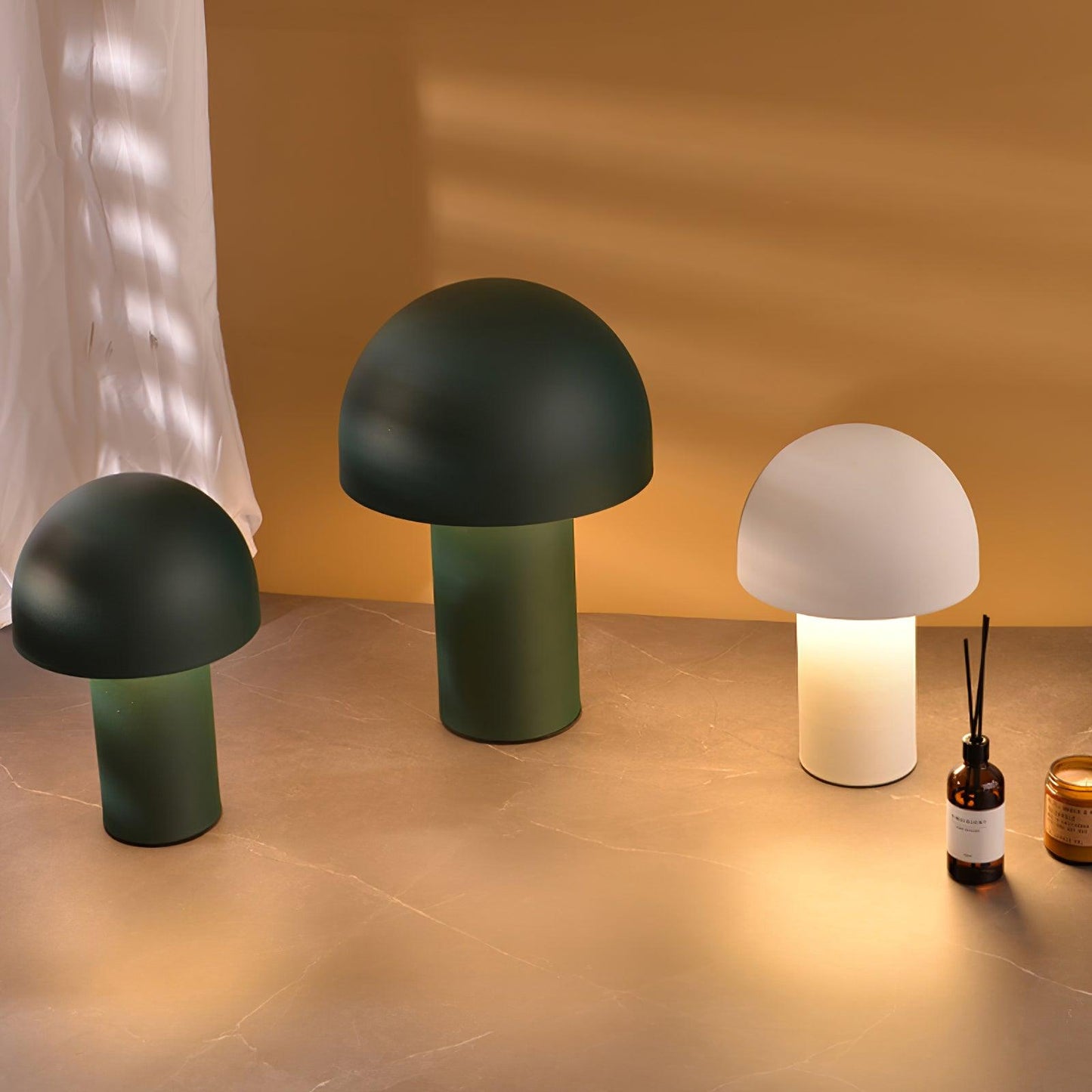 Mushroom Umbrella Side table lamp Table Lamp