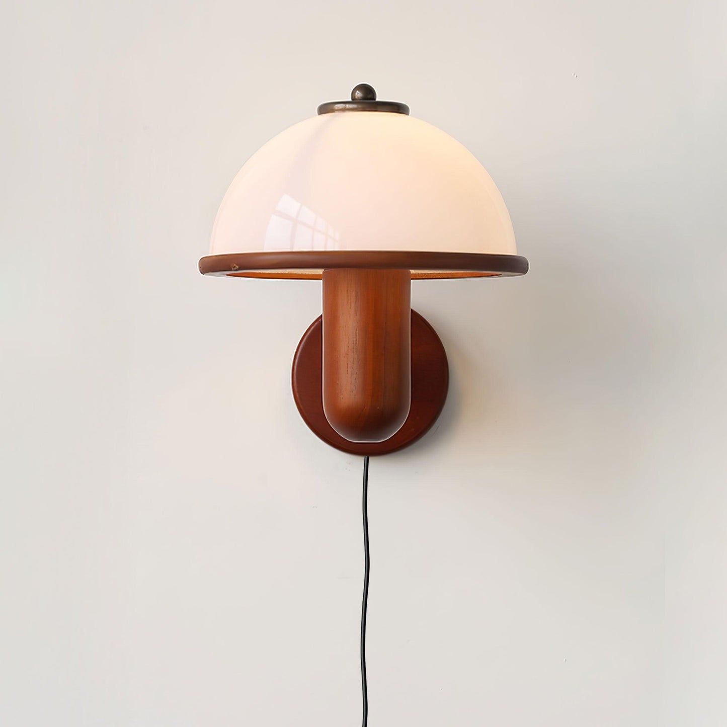 Mushroom Wood Lamp bracket Wall Lamp