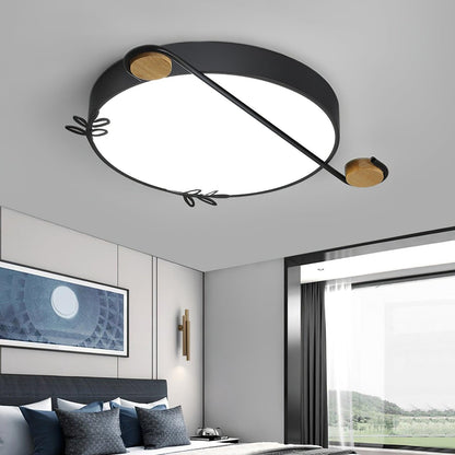 Musical Note Round Overhead fixture Ceiling Lamp